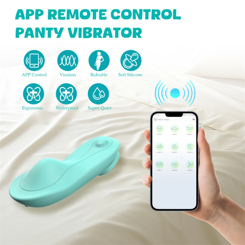 Trứng Rung Đeo Quần Lót Điều Khiển App Không Dây (HF-SN180) 44