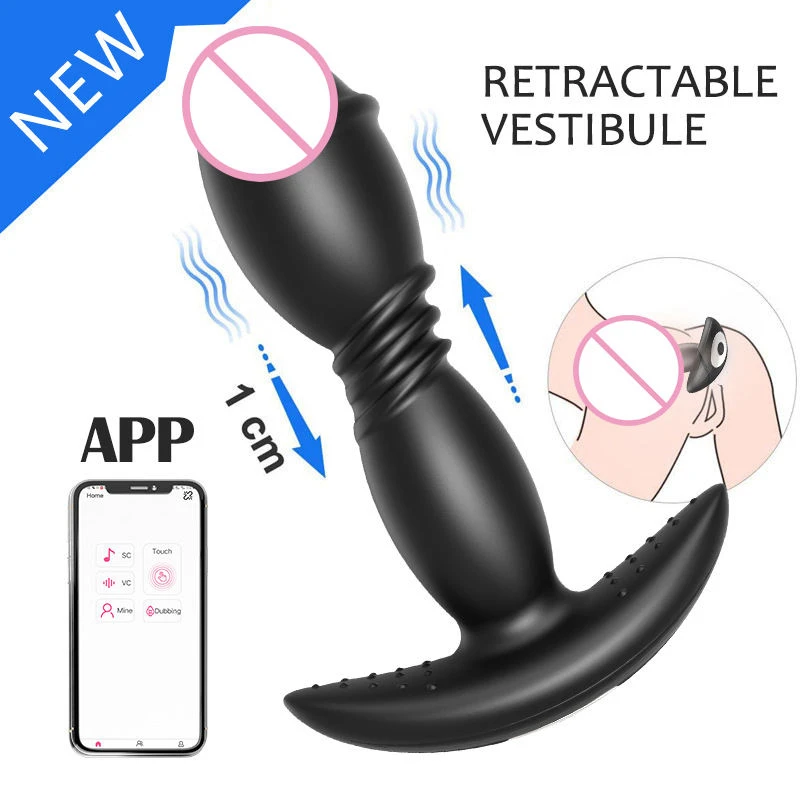 Máy Rung Tuyến Tiền Liệt Điều Khiển App 10 Chế Độ (AP001) 60