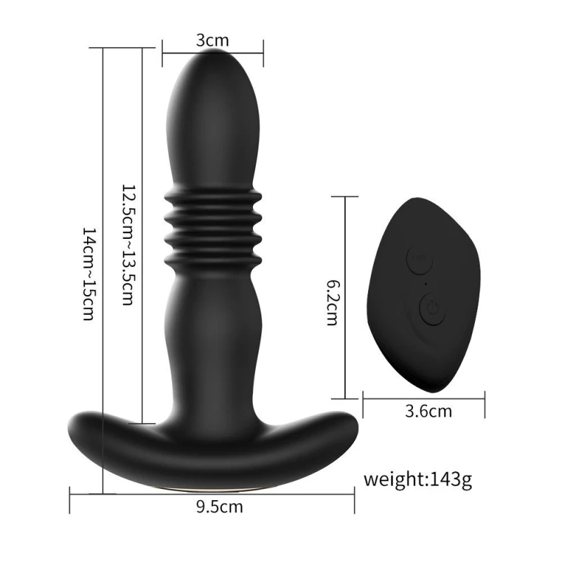 Máy Rung Silicon Điều Khiển Từ Xa Đa Chế Độ (SP002) 64
