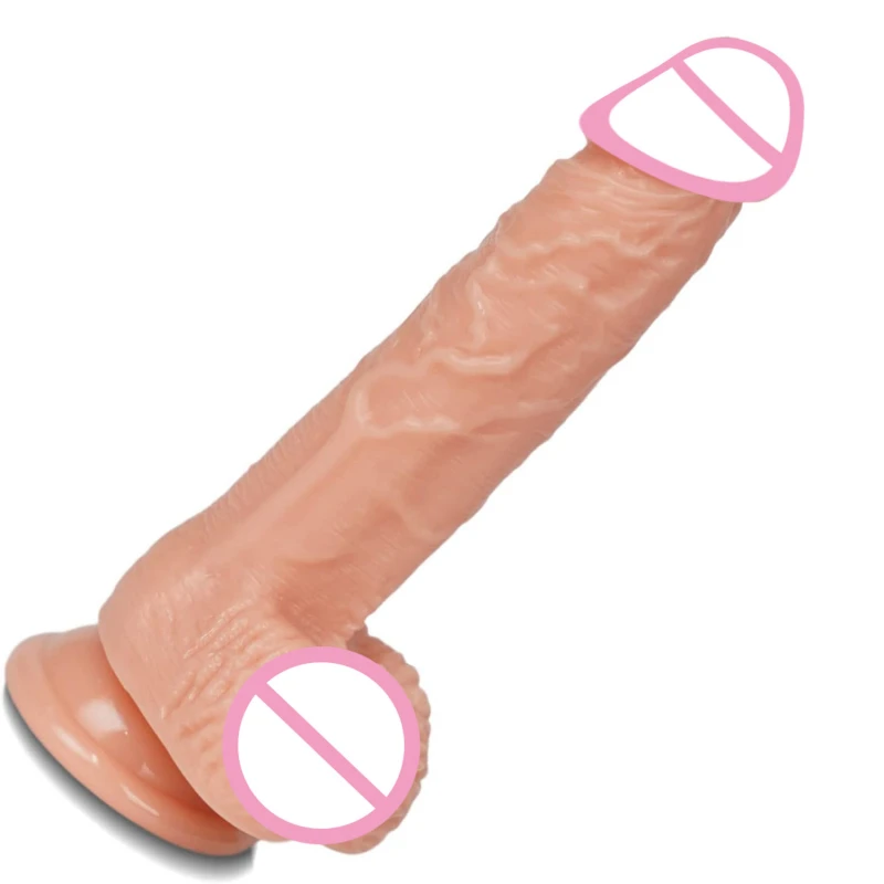 Dương Vật Giả Silicone 7.1 Inch Có Đế Hút (AL193) 93
